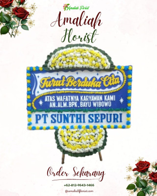 Papan Bunga Duka di Tenggarong