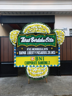 Papan Bunga Duka di Tenggarong