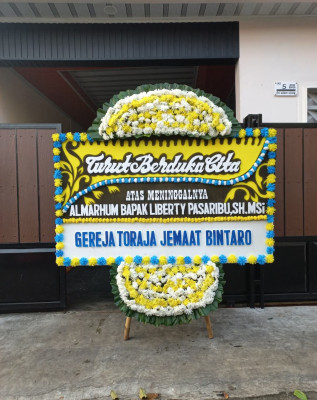Papan Bunga Duka di Tenggarong