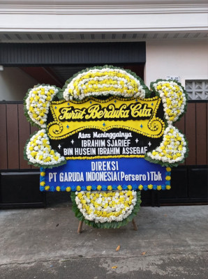 Papan Bunga Duka di Tenggarong