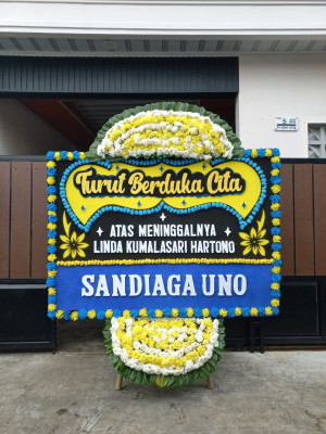 Papan Bunga Duka di Tenggarong